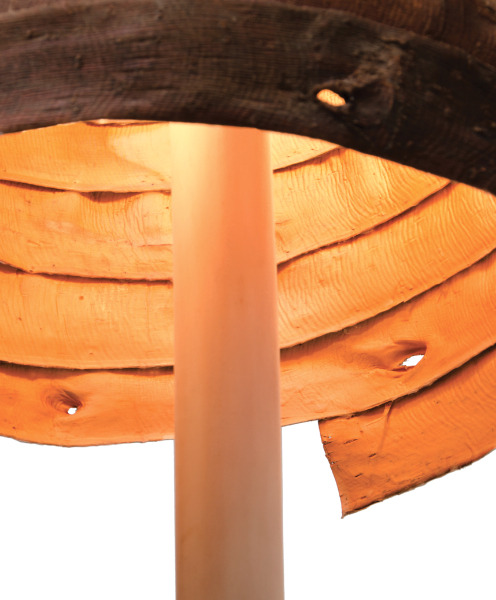 Floris Wubben’s delicate ‘Stripped’ lamp is a gorgeous reworking of natureCon