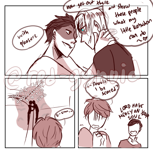 red-gynoid:Confident yuuri,,,,,is a blessing,,,,,#blessed