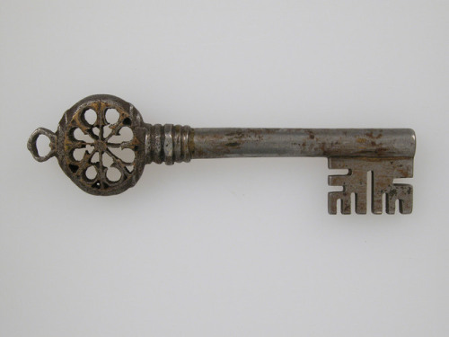 met-medieval-art: Key, Metropolitan Museum of Art: Medieval Art Gift of Henry G. Marquand, 1887 Metr