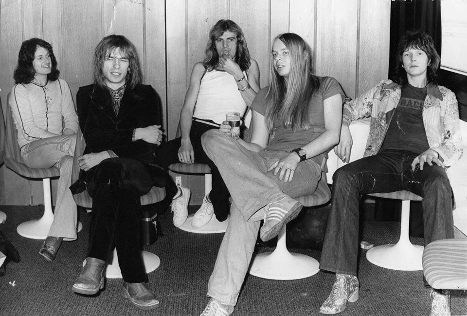 The Yes Blog (INACTIVE) — Yes pictured upon arrival to Australia in 1973;...