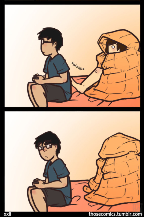 thosecomics:  I’m bored 