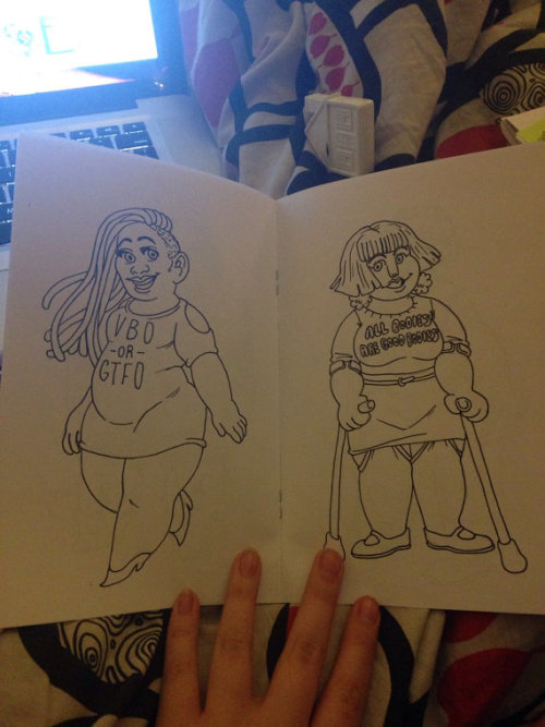 Hey everyone! I have a new body-positive comic book for sale at: www.etsy.com/listing/2