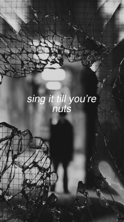 Sing by MCR Lyric Wallpapersrequested by @the-revolutionary-set(its been forever since you requested