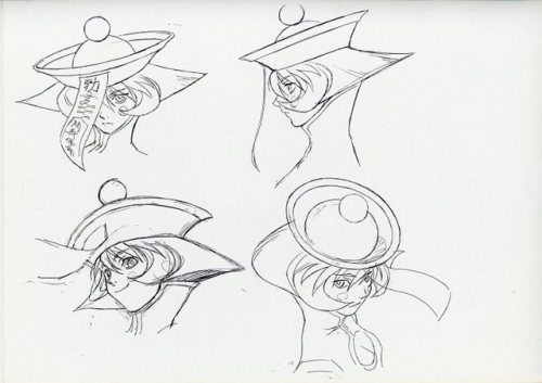 ca-tsuka:Character design by Shukou Murase for “Night Warriors - Darkstalkers’ Revenge” OAV (1997).