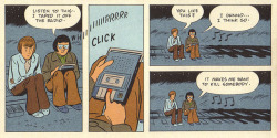 nevver:This is my favorite song, Daniel Clowes