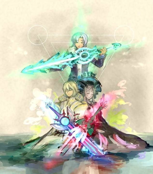 zeldas-hella-fine-booty:  The Monado’s Light by pixiv id 31535550