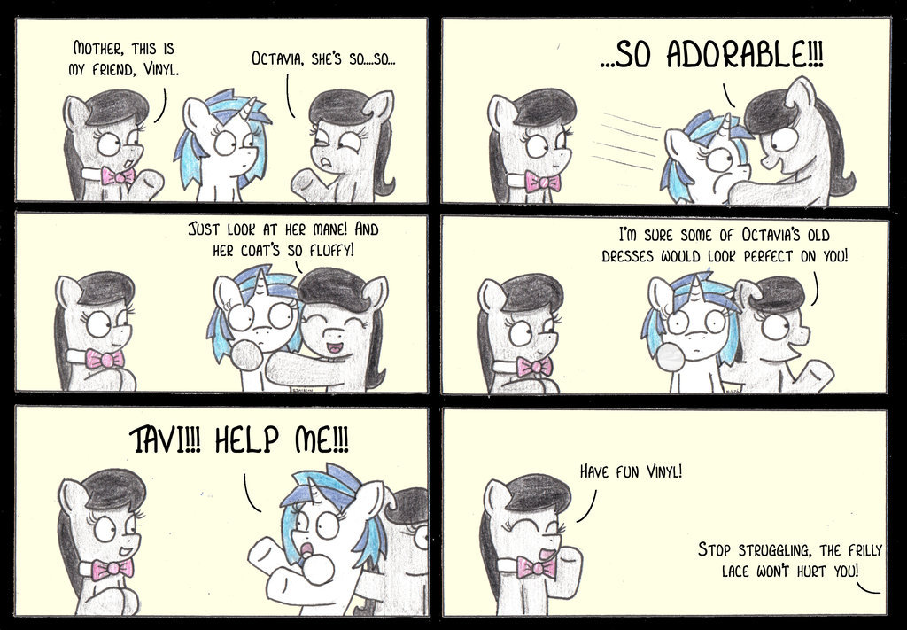 youobviouslyloveoctavia:  twilightsprinkle:  Meet the Mother by ~bobthedalek  This