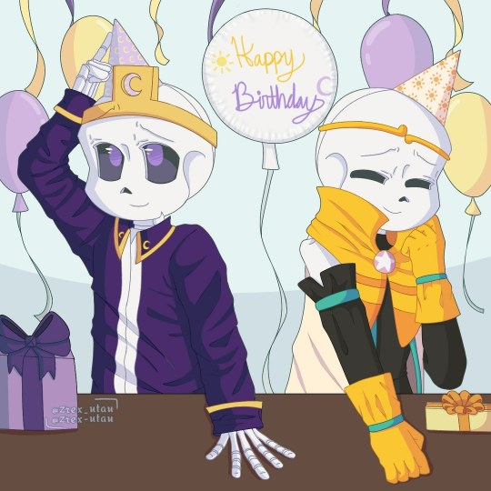 Dream and nightmare sans. Happy birthday joku.