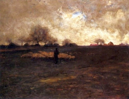 the-paintrist: art-is-art-is-art: Late Autumn at Barbazon, Thomas Millie Dow Thomas Millie Dow (28 O