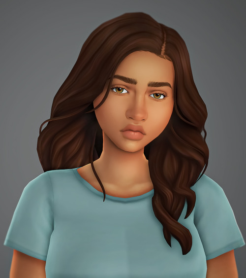 hazelminesims: changing my default eyes to these beauties from @simulantity and I just had to change