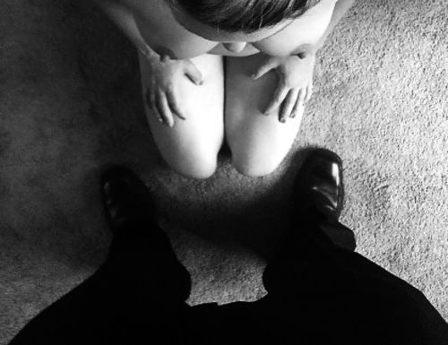 greeneyedsassykitten: he-leads-i-follow:  At Your feet I hope to be seen as worthy. At Your feet I h