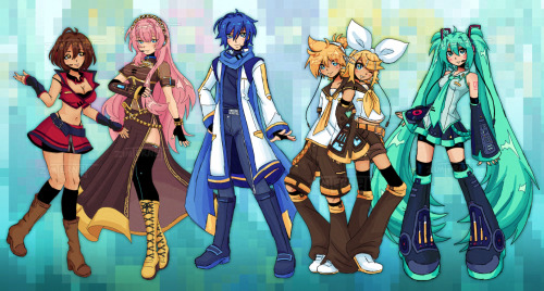Did My Own Little Versions Of The Cryptonloid 6's Designs!! Didn't Really Change Too Much, Just Kind