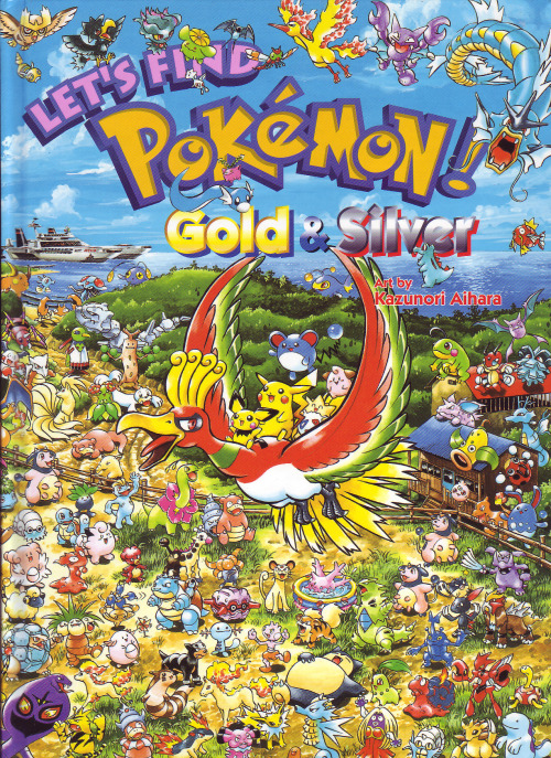 pokescans:Let’s Find Pokémon Gold & Silver cover.