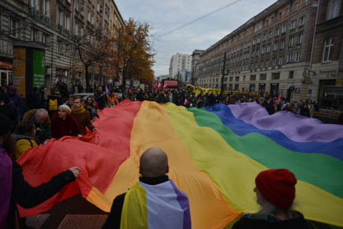 Around 15 thousand people took part in the antifascist march at Warsaw 11.11.2019, under the motto &