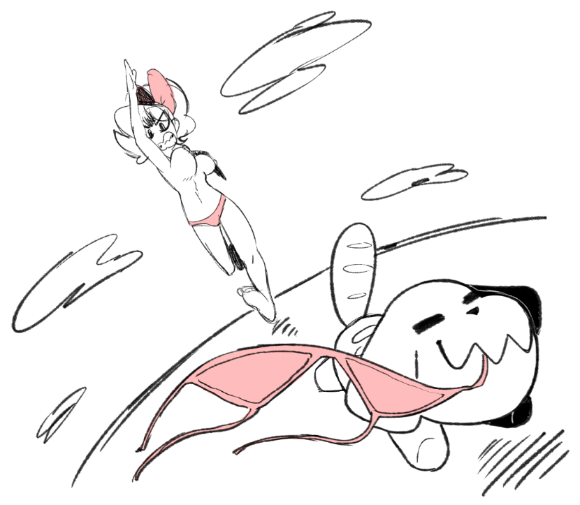 angstrom-nsfw:   this month’s Patreon sketch pack: Magical Realm Beach Episode!