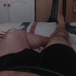 thecm247:  Chilling on my bed #gay #gaybear