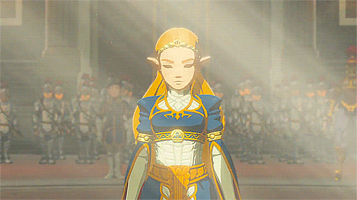 triforce-princess:Zelda in the Champion’s Ballad DLC (Releases tonight, 12/7/2017)
