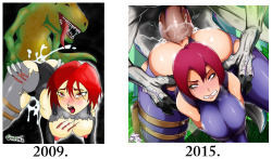 Gmeen:  Both Of These Made By The Same Guy.yeah… Quite A Progress Since 2009.