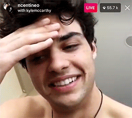 ncentineosource:Noah Centineo on Instagram Live 10/7/18