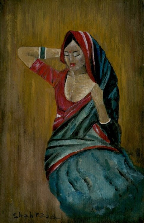 Lovely Indian Woman by  Shahrzad Ranji