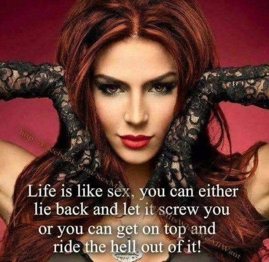 thegingerpowers:Fuck it! I’m going for the full ride!