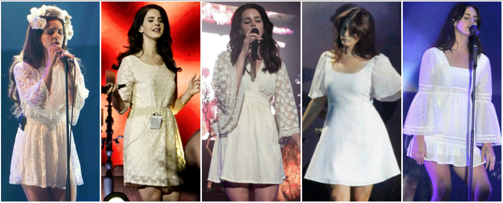 lana del rey outfit