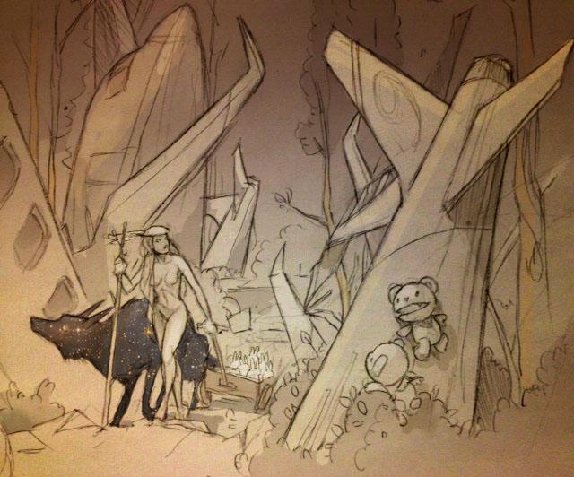 aspectofadreamer:  The world of Bunny and Lupus by Chiara Bautista