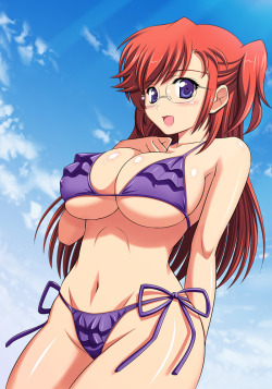 ecchievement:  Ichika Takatsuki from Ano Natsu de Matteru, requested by atomiccarrotbomb.    Follow for more at http://ecchievement.tumblr.com/ ! 