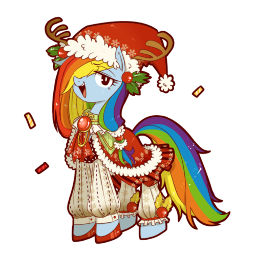 umeguru:Christmas pony!