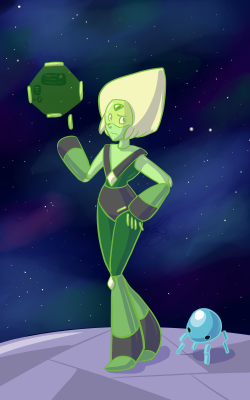 keali:  I’m excited for the new episode. So I drew Peridot to chill for a bit. I’m a bit sad that I won’t be able to see the episode until tomorrow. (Unless I stay up really late, but I can’t- because workday tomorrow) So excited! ; v ;