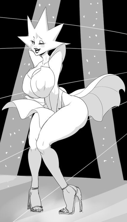 Porn Pics ber00:  doodle   White Diamond (Steven Universe)