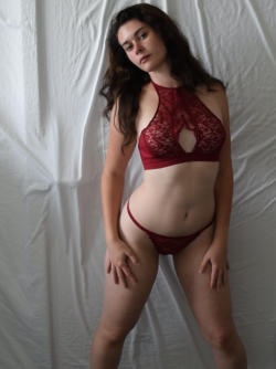 seeking-the-beautiful: Red Bralette, Part 1 See the full set here NSFW Tumblr | Personal Tumblr | Patreon 