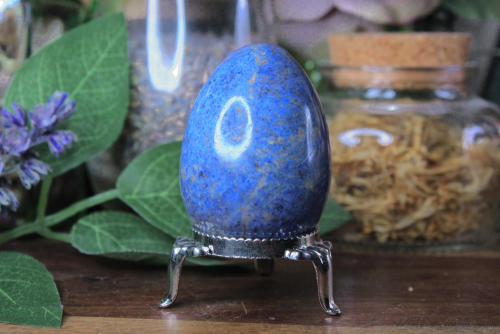 sylverra:Dumortierite egg at sylverra Link in source | $5 flat shipping all US orders | Free US ship