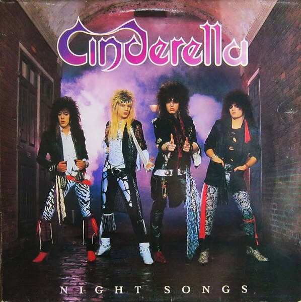 <p>Cinderella <i>Night Songs</i> LP</p>
