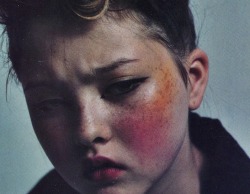 supermodelgif:  &ldquo;turn the dark on&rdquo; devon aoki by mario sorrenti for the face, october 1997 