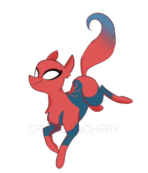 drawbauchery:spider fox!