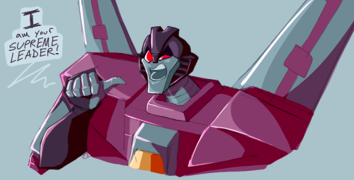 phantasmicjelly: it’s tfa starscream!! :)that show is neat and I love this stupid man