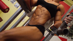 musclegirlsinmotion:  Muscle & Fitness girls : http://musclegirlsinmotion.tumblr.com/