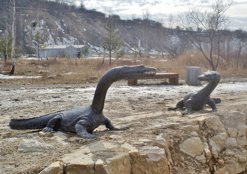 galswintha:Former Triassic limestones quarry in Sadowa Góra (Orchard Mountain) in Jaworzno, Upper Si