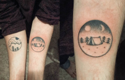 meorzo:  Speaking about handpoke tattoos - another one freshly done for the guy you maybe remember here before Hooray! 