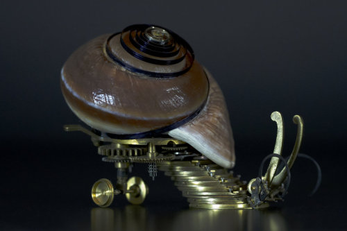 staceythinx:  MeCre (mechanical creatures) by Gaby Wormann 