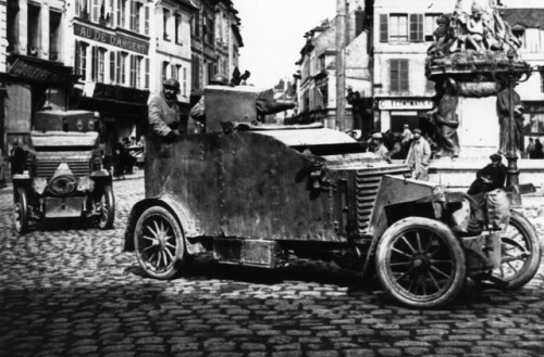 dieselfutures:Automitrailleuse Renault modèle 1915