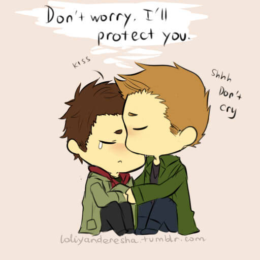 loliyanderesha:  //100000000000% I’ll pray everyday until Dean say it to Cas //ss9-san