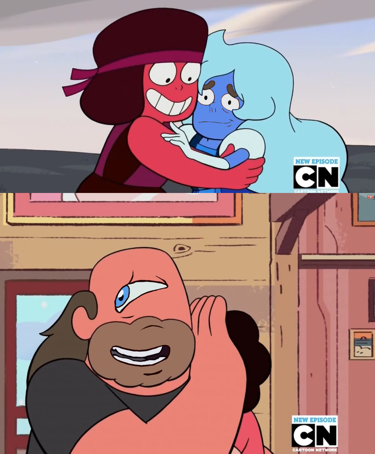 So I was doing some face swaps and my brother said I should do Greg and Sapphire