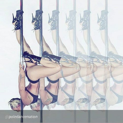 By @poledancenation &ldquo;When a pole pic looks so good you have to multiply it &hellip; Lol. This 