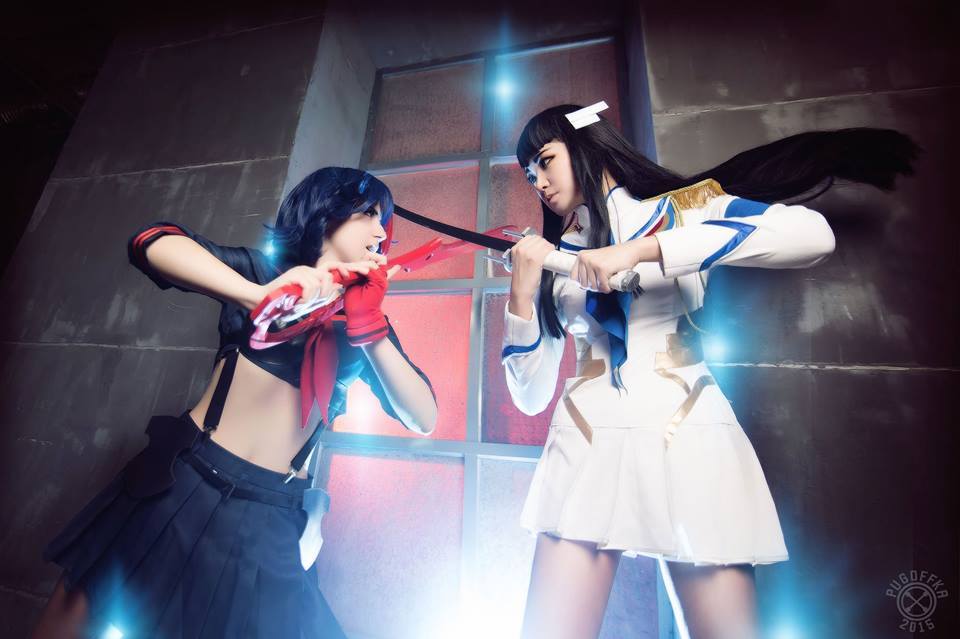 kamikame-cosplay:    Kill la Kill - Matoi Ryuko and Satsuki   Kiryuin   cosplay by