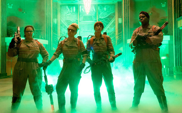 See the first trailer for the Ghostbusters reboot“Melissa McCarthy, Kristen Wiig, Kate McKinnon and Leslie Jones aren’t afraid of no ghosts.
”