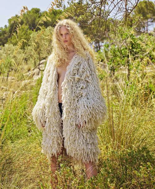 Frederikke Sofie photographed by Mario Sorrenti for M le Monde Magazine September 4th 2015