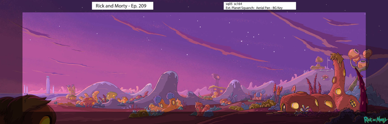 yaoyaoartblog:  Rick and Morty- FINAL EPISODE (Backgrounds batch 1) I can’t believe