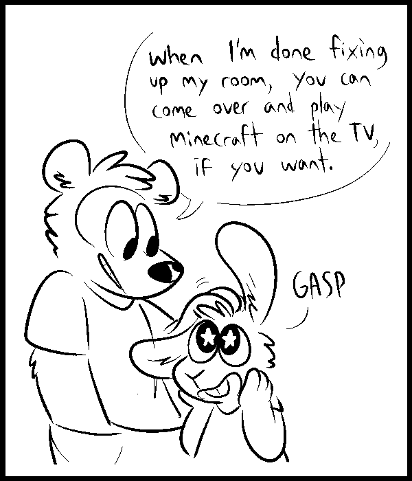 mrdegradation: karpetshark: comic about bonding with my niece over vidya games This